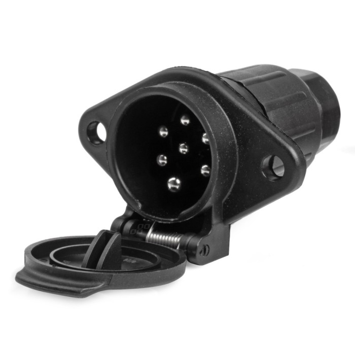 Priza remorca tir sau camion cu 7 pin, tip n, 24v