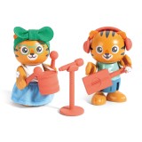 Jucarie din lemn - Milo &amp; Melody (11 piese)