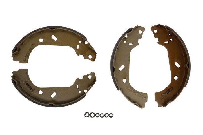 Set saboti frana FIAT SCUDO combinato (220P) (1996 - 2006) BOSCH 0 986 487 835