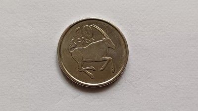 Botswana -10 thebe 2013 UNC foto