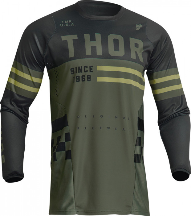 Tricou atv/cross copii Thor Pulse Combat, culoare army, marime L Cod Produs: MX_NEW 29122183PE