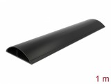 Canal cablu PVC 119 x 26 mm - 1m Negru, Delock 20713