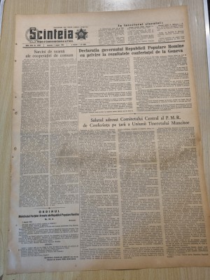 scanteia 1 august 1954-art. ziua marinei ,art. medias,pitesti,codlea foto