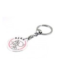 Breloc Cheie Ajax Amsterdam - Metal/Plastic Rezistent - Logo Oficial - Suport Fotbal, Cadou Suporteri