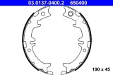 ATE 03.0137-0400.2 Set saboti frana, frana de mana