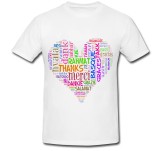 Cumpara ieftin Tricou &quot; Heart - Thanks &quot;