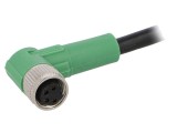 Cablu Conectare M8 4PIN Unghi 1,5m 30VAC 4A PVC