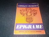 CONSTANT PETRESCU - EPIGRAME