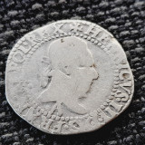 Franta 1/4 francs / franc 1587 A (Paris) argint Henric lll Rar, Europa