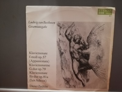 Beethoven &amp;ndash; Piano Sonatas Appasionata &amp;amp; G Dur.. (1983/Eterna/RDG) - VINIL/ca Nou foto