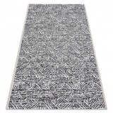 Covor COLOR 47373960 SISAL labirint gri / bej, 140x200 cm, Dreptunghi