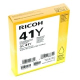 Ricoh original g&eacute;lov&aacute; n&aacute;plň 405764, GC41HY, yellow, 2200str.