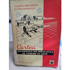 CARTEA MECANICULUI DIN INSTALATIILE DE TURBINE CU ABUR-V.ILIESCU-GROZAVESTI-R.CONSTANTINESCU