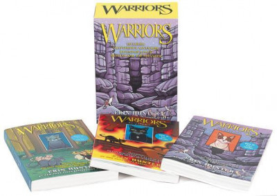 Warriors Manga 3-Book Full-Color Box Set: Graystripe&amp;#039;s Adventure; Ravenpaw&amp;#039;s Path, Skyclan and the Stranger foto