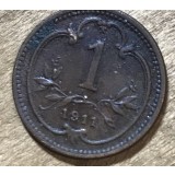MNDSTR AUT3 Austroungharia 1 heller 1911