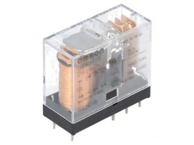 Releu electromagnetic SPDT 24VAC, 16A foto