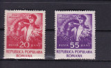 ROMANIA 1952 LP 328 ZIUA MINERULUI SERIE MNH, Nestampilat