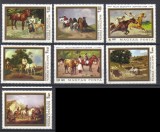 UNGARIA 1979, Arta, Picturi, Cai, MNH