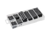 Set Manșoane Termocontractabile Negre 127 Bucăți