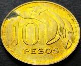 Cumpara ieftin Moneda exotica 10 PESOS - URUGUAY anul 1968 * cod 1898