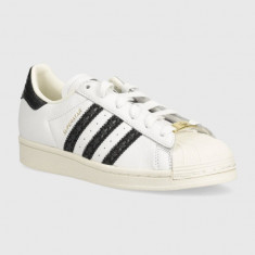 adidas Originals sneakers din piele Superstar culoarea alb, IF3637