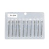 Bit pentru cuticulă diamant, glonte, br&acirc;u albastru, 257/025B