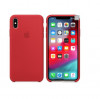 Husa Originala Apple iPhone XS MAX RED / Silicone Case - MRWH2ZM/A, Rosu, Silicon