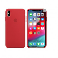 Husa Originala Apple iPhone XS MAX RED / Silicone Case - MRWH2ZM/A