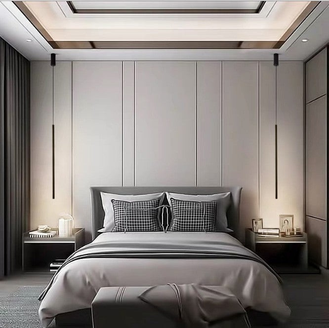 Pendul Pluto, 17W, Lumina Rece/Calda/Neutra, Negru ModernLight Concept