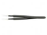 Pensetă cu v&acirc;rf ascuțit ESD, 110mm