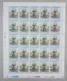 TIMBRE ROMANIA LP1323/1993 EXP. Filatelică RICCIONE supratipar COALA 50 timbre, Nestampilat