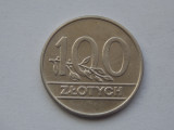 100 ZLOTY 1990 POLONIA