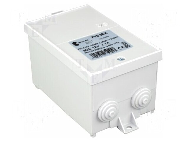 Transformator 50VA 230V 12V IP54