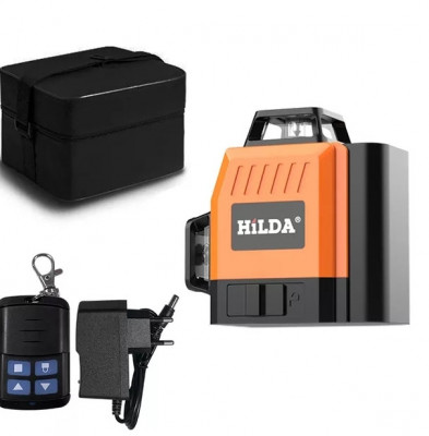 Nivela laser micro Hilda telecomanda și acumulator foto