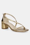 Vagabond Shoemakers sandale de piele PIPER culoarea auriu, 5921-183-81