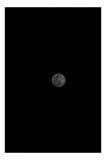Tablou Canvas, "Luna strălucește &icirc;n noaptea tăcută", Lună, Noapte, Cer, Mister, Lumină, Solitudine, Frumusețe, Calm, &Icirc;ntuneric, Univers, 26 x 39 cm, C