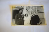 fotografie tematica militari/ armata romana militar decorat / mireasa / nunta