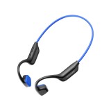 Cumpara ieftin Casti Open-Ear DOOGEE BoneBeat Run Digital, Albastru, Bluetooth 6.0, LED Display, IP67, 10h Autonomie, Dual Device