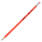 Creion HB 2, Deli Uspire, cu Guma de Sters, 1 Buc, Mina 2HB, Corp din Grafit, Creioane Desen 2HB, Creioane Grafit 2HB, Creioane Tehnice, Deli Creioane