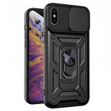 Husa iPhone XS Max protectie camera Techsuit CamShield Series, negru