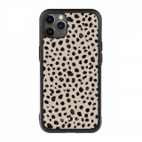 Husa iPhone 11 Pro - Skino Fancy Latte, animal print bej negru