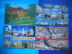 HOPCT LOT 2729 ORADEA -JUD BIHOR-4 CARTI POSTALE-NECIRCULATE