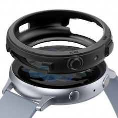 Husa Protectie Ceas Ringke Air Sports pentru Samsung Galaxy Watch Active2 44mm, Neagra ASSG0002
