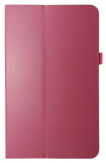 Husa tip carte rosie (textura Litchi) cu stand pentru Samsung Galaxy Tab A 10.1 T580 (2016) / Galaxy Tab A 10.1 LTE T585 foto