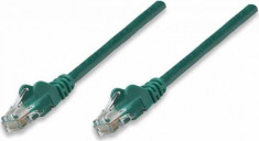Cablu UTP Intellinet Patchcord Cat 5e 2m Verde foto