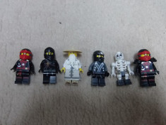 Figurine LEGO (6 buc Ninjago) lot 2 foto