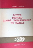 LUPTA PENTRU LIMBA ROMANEASCA IN BANAT