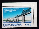 ROMANIA 1995 LP 1385 CENTENARUL PODULUI DE LA CERNAVODA MNH