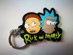 Breloc Rick And Morty silicon foto