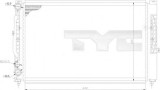 Radiator, racire motor AUDI A6 (4B2, C5) (1997 - 2005) TYC 702-0011